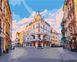 Картина по номерам Улочками города Торунь (BSM-B53432) — фото комплектации набора