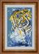 Набор алмазная вышивка Тигр в море (квадратные камни, полная зашивка) Dream Art (DA-30479, Без подрамника) — фото комплектации набора
