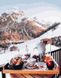 Картина по номерам Завтрак у Швейцарских гор (PGX26239) Brushme Premium — фото комплектации набора