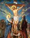 Алмазна живопис Ісус помирає на хресті ТМ Алмазна мозаіка (DMF-455) — фото комплектації набору