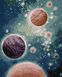 Картина за номерами Рух планет ©Світлана Теренчук (KH9552) Ідейка — фото комплектації набору