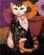 Живопис по номерам Містичний кіт (AS0281) ArtStory — фото комплектації набору