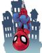 Живопись по номерам Человек-паук (MEX6423) BrushMe — фото комплектации набора