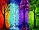 Картина по номерам из дерева Времена года (RA-AS0109) Rainbow Art — фото комплектации набора