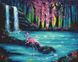 Картина по номерам Фламинго у водопада (BRM30193) — фото комплектации набора