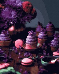 Картина Розмальовка Фіолетовий десерт (BRM39479) фото інтернет-магазину Raskraski.com.ua