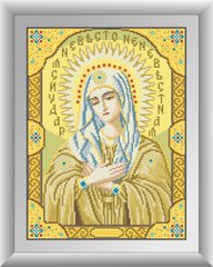 Набір алмазна мозаїка Ікона божої матері розчулення (квадратні камені, повна зашивання) Dream Art (DA-30530) фото інтернет-магазину Raskraski.com.ua