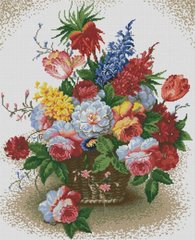 Набір алмазної мозаїки Кошик квітів (53 х 65 см) Dream Art (DA-31533) фото інтернет-магазину Raskraski.com.ua