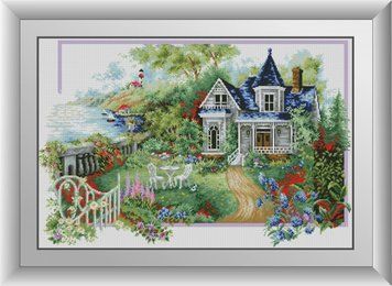 Картина зі страз Настає літо Dream Art (DA-30660) 55 х 82 см фото інтернет-магазину Raskraski.com.ua
