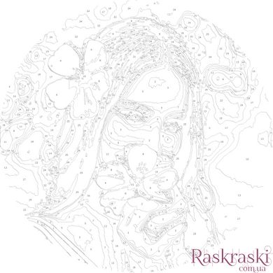 Картина по номерам по фото на круглом подрамнике диаметром 30 см фото интернет-магазина Raskraski.com.ua
