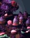 Картина Розмальовка Фіолетовий десерт (BRM39479) — фото комплектації набору
