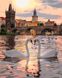 Полотно для малювання Романтична Прага (KH4135) Идейка — фото комплектації набору