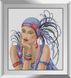 Алмазная мозаика Дама в фиолетовом Dream Art (DA-31420, Без подрамника) — фото комплектации набора