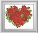 Картина алмазная вышивка Серце роз Dream Art (DA-30609, Без подрамника) — фото комплектации набора