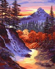 Картина по номерам Осень в горах (BK-GX45169) (Без коробки)