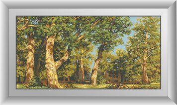 Алмазна вишивка Дубовий гай Dream Art (DA-30355) 56 х 110 см фото інтернет-магазину Raskraski.com.ua