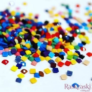 Картина алмазная вышивка Ромашки в чашке (полная зашивка, квадратные камни) Dream Art (DA-30029, Без подрамника) фото интернет-магазина Raskraski.com.ua