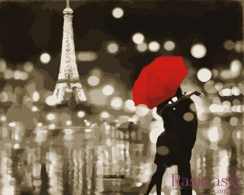 Картина по номерам Романтичный Париж (AS0047) ArtStory фото интернет-магазина Raskraski.com.ua