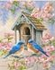 Картина из страз Птичья песня Диамантовые ручки (GU_189294, На подрамнике) — фото комплектации набора