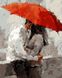 Полотно для малювання Червона парасолька (MR-Q1384) Mariposa — фото комплектації набору