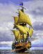 Картина по номерам Пиратский корабль (VP888) Babylon — фото комплектации набора