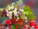 Картина алмазная вышивка Полевые цветы в корзине My Art (MRT-TN591, На подрамнике) — фото комплектации набора