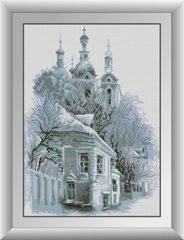 Алмазна вишивка Засніжена церква Dream Art (DA-31022) фото інтернет-магазину Raskraski.com.ua