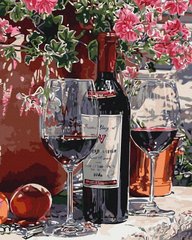 Картина по номерам Натюрморт с вином (BK-GX3917) (Без коробки)