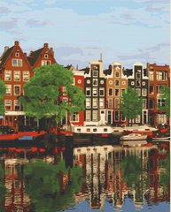 Картина по номерам Цветной Амстердам (ACR-11227-AC) ArtCraft (Без коробки)