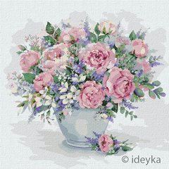 Картина Розмальовка Чарівний аромат троянд (KHO2976) Идейка (Без коробки)