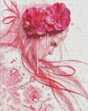 Картина стразами Изящная и сильная &copy;lesya_nedzelska_art Идейка (AMO7267, На подрамнике) 40 х 50 см фото интернет-магазина Raskraski.com.ua