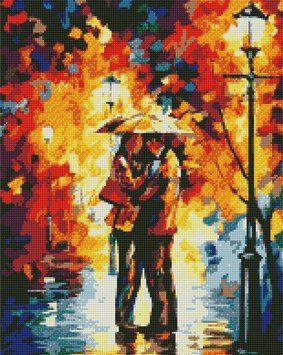 Алмазна живопис Зустріч у парку ColorArt (CLR-PSP053) 40 х 50 см фото інтернет-магазину Raskraski.com.ua