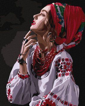 Раскраска по номерам Цветы-звезды &copy;2kolyory_official (KH4962) Идейка 40 х 50 см фото интернет-магазина Raskraski.com.ua