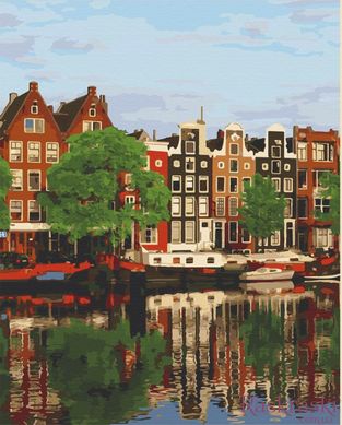 Картина за номерами Кольоровий Амстердам (ACR-11227-AC) ArtCraft (Без коробки)