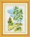 Картина з мозаїки Літній пейзаж (повна зашивання, квадратні камені) Dream Art (DA-30185) — фото комплектації набору