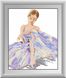 Картина з мозаїки Балерина (квадратні камені, повна зашивання) Dream Art (DA-30532) — фото комплектації набору