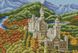 Алмазна мозаїка Осінній замок (37 х 55 см) Dream Art (DA-31484) — фото комплектації набору