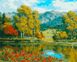 Малювання по номерам Яскрава осінь (AS0989) ArtStory — фото комплектації набору