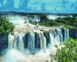 Картина по цифрам Водопад Игуасу Бразилия (VPS822) Babylon — фото комплектации набора