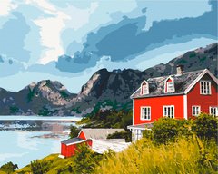 Картина за номерами Фіорди Норвегії (ACR-10569-AC) ArtCraft (Без коробки)