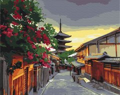 Картина по номерам Вечер в Киото (BS51546) (Без коробки)