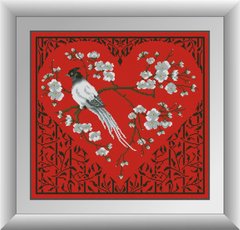 Картина алмазна вишивка Серце Осаки Dream Art (DA-30973) фото інтернет-магазину Raskraski.com.ua