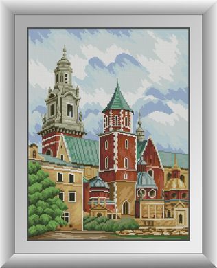 Картина мозаика Пражская улочка Dream Art (DA-30923, Без подрамника) 38 x 50 см фото интернет-магазина Raskraski.com.ua