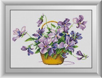 Набор алмазной мозаики Пролески (растение) Dream Art (DA-30873, Без подрамника) 35 x 49 см фото интернет-магазина Raskraski.com.ua