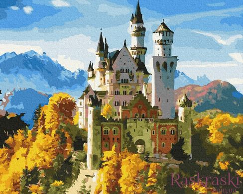 Картина по номерам Замок под солнцем (BK-GX36082) (Без коробки)