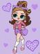 Розмальовка для дорослих L.O.L. Surprise! Tweens Fancy Gurl (KHO6284) Ідейка (Без коробки) 30 х 40 см