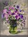 Картина за номерами на дереві Букет лугових квітів (ASW084) ArtStory — фото комплектації набору