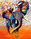 Картина по номерам Красочный слон (VP1341) Babylon — фото комплектации набора