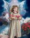 Картина з мозаїки Сюрприз від ангела ТМ Алмазная мозаика (DM-159) — фото комплектації набору