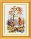 Алмазная вышивка Осенний пейзаж (полная зашивка, квадратные камни) Dream Art (DA-30186, Без подрамника) — фото комплектации набора